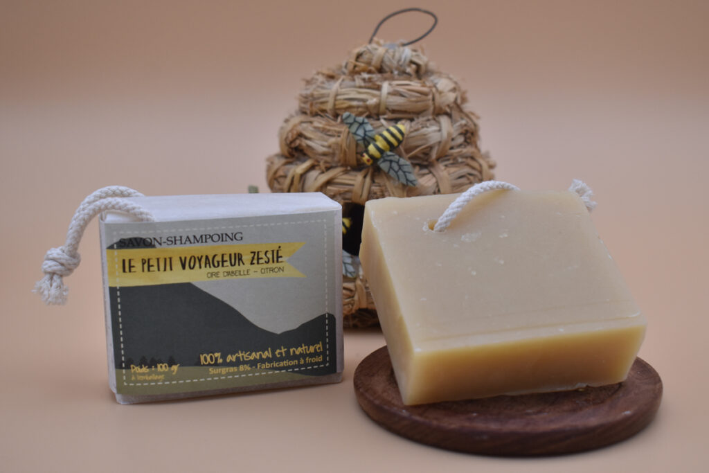 savon shampoing zesté