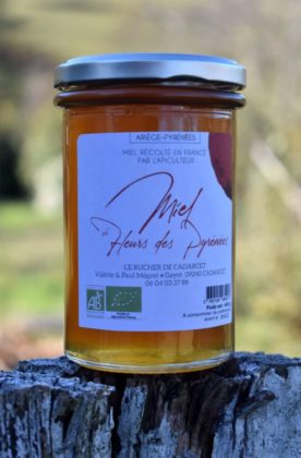 Miel des Pyrénées biologique 400g