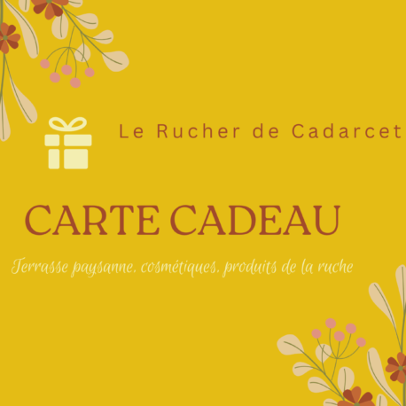 carte cadeau